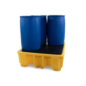Large Drum Bund (With Platform) - Yellow